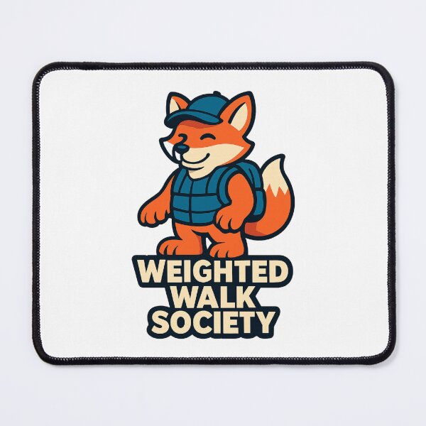Item preview, Fox Rucker Weighted Walk Society Club Graphic designed and sold by Ainbowz-Artwork.