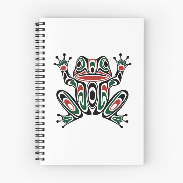 Item preview, Northwest Coast Formline Inspired Frog Art designed and sold by Myra365Art.