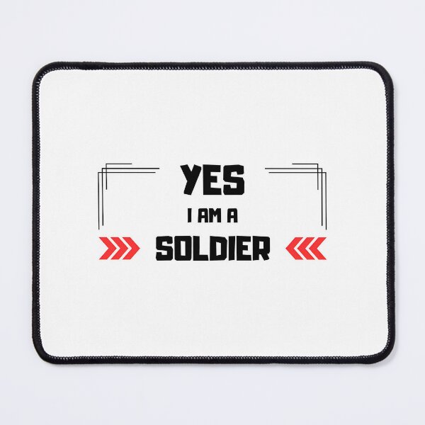 Item preview, Yes I Am A Soldier designed and sold by HappyCatholicsd.