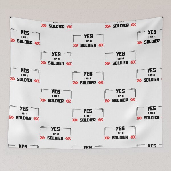 Item preview, Yes I Am A Soldier designed and sold by HappyCatholicsd.
