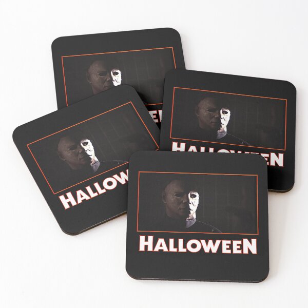 Item preview, The Shape's Close-Up (With Halloween Franchise Logo) designed and sold by Atomic Mouth Designs.