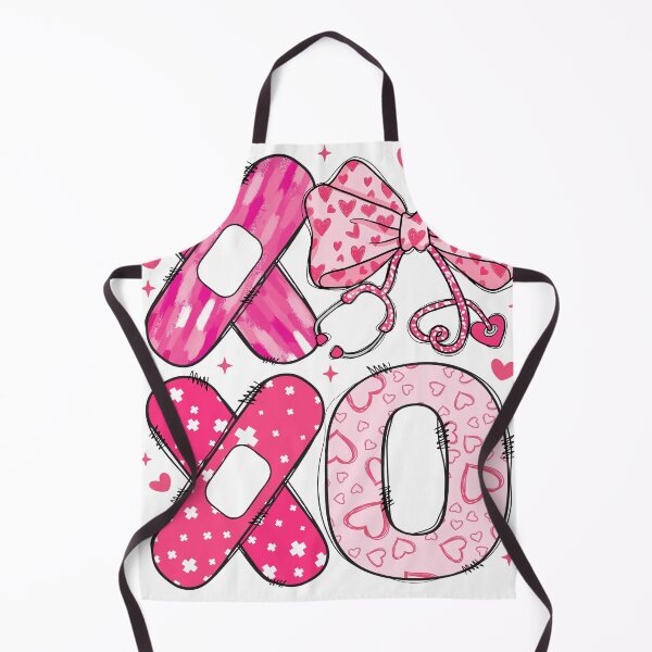Item preview, XOXO Nurse Valentine Pink Stethoscope Bow designed and sold by varin-studio.