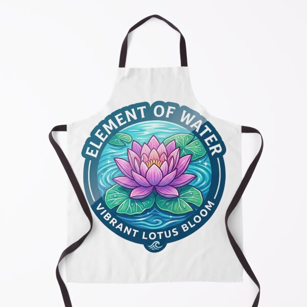 Item preview, Water Element Lotus Water Lily Vinyl Sticker designed and sold by KreatoLab.