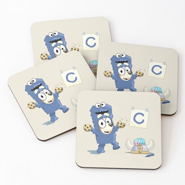 Item preview, Blue Heeler Monster Cookie Costume C Alphabet designed and sold by Bomebomst.
