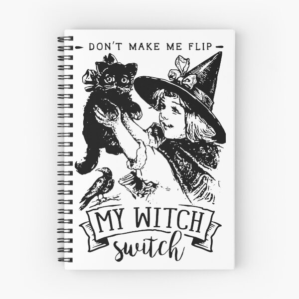 Item preview, Don't Make Me Flip My Witch Switch, Funny Witchy Halloween designed and sold by PaletteFld.