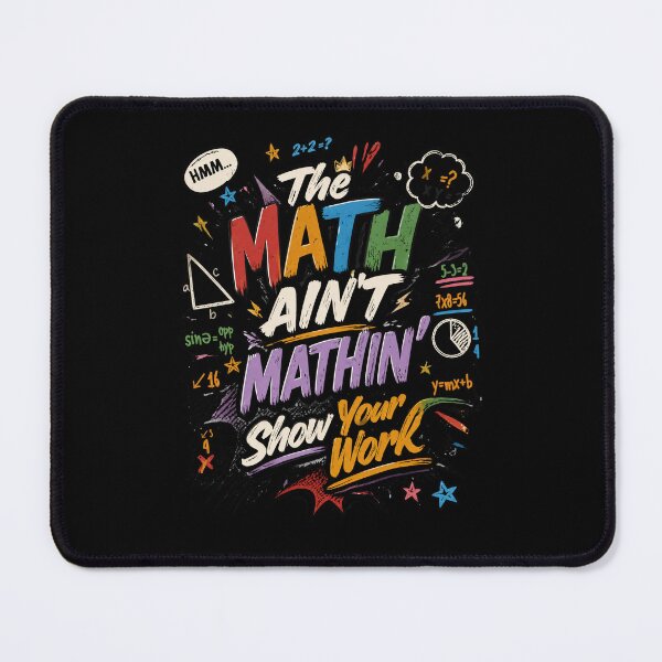 Item preview, The Math Ain't Mathin Show Your Work 1 designed and sold by Positive&FunnyThings.