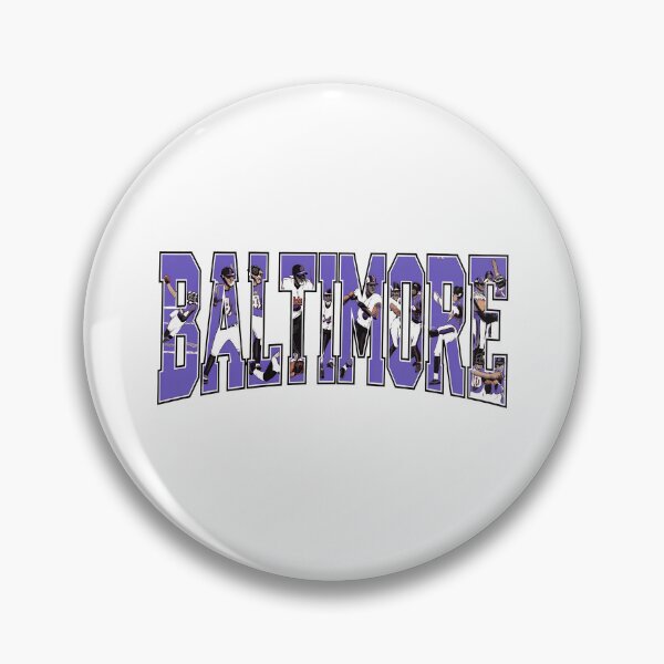 Artikelvorschau, Vintage-Spieler-Typografie-Grafiken des Baltimore Baseball entworfen und verkauft von MichaelAr62068.