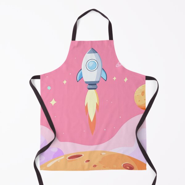 Item preview, Pink Retro Space Colony Planetary Exploration designed and sold by Wandering Mind.