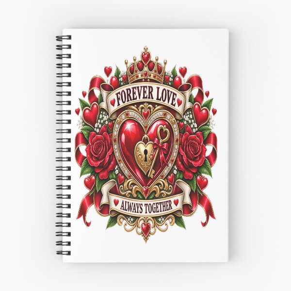 Item preview, Forever Valentine – Eternal Love Heart Emblem designed and sold by TroviTutto.