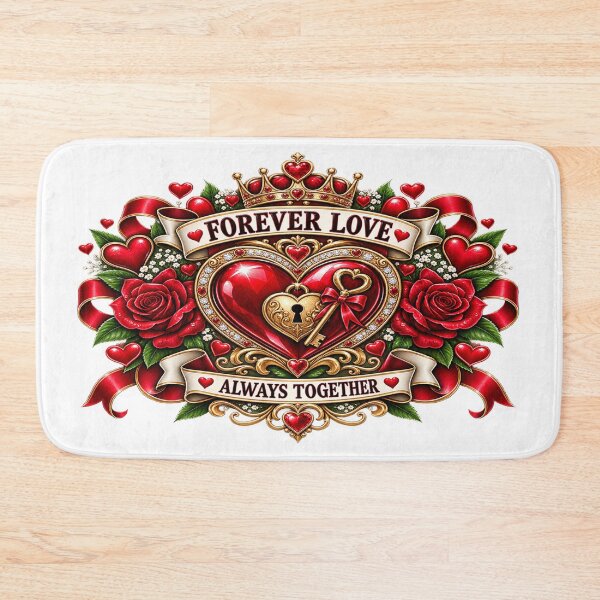 Item preview, Forever Valentine – Eternal Love Heart Emblem designed and sold by TroviTutto.