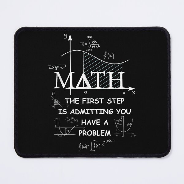 Item preview, Funny Math Teacher Math The First Step designed and sold by Foxintheloart.