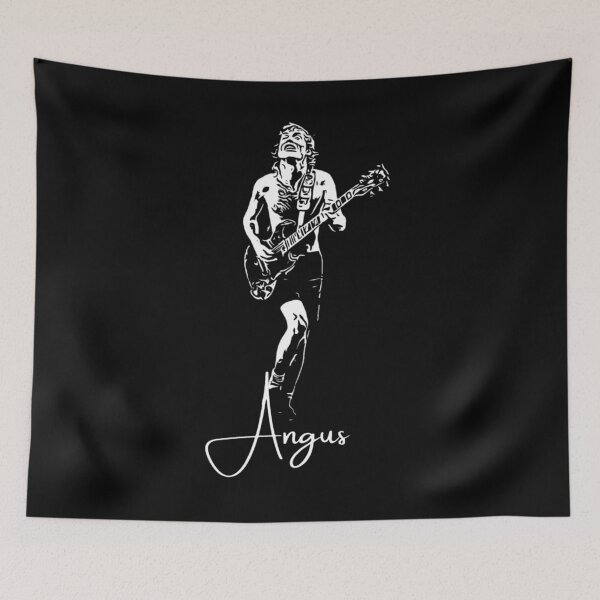 Item preview, Angus Is The Guitar Man designed and sold by StencilMenace.