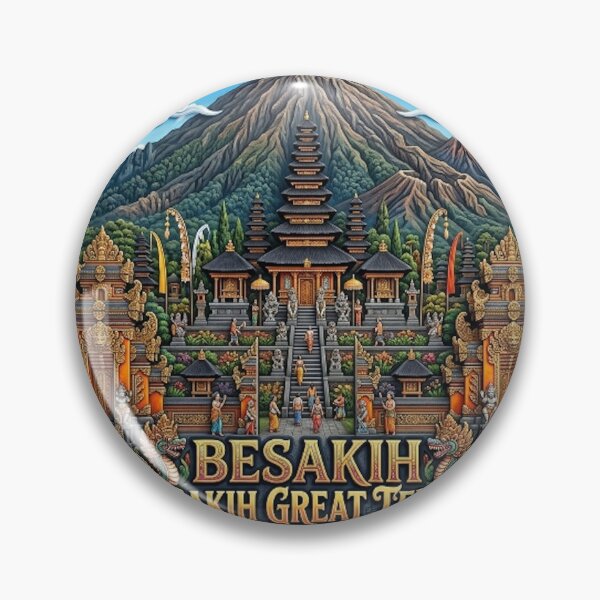 Item preview, BESAKIH GREAT TEMPLE designed and sold by likbatonboot.
