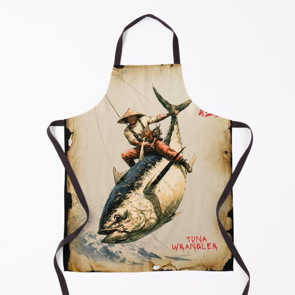 Item preview, Japanese Tuna Wrangler - Tuna fishing -  designed and sold by KreativKulture.