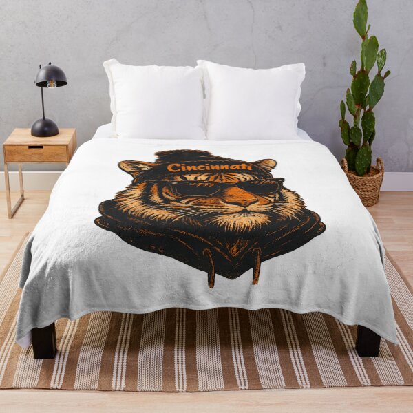 Item preview, Cincinnati Tiger Mascot Vintage Streetwear Design designed and sold by EddieAlle72271.