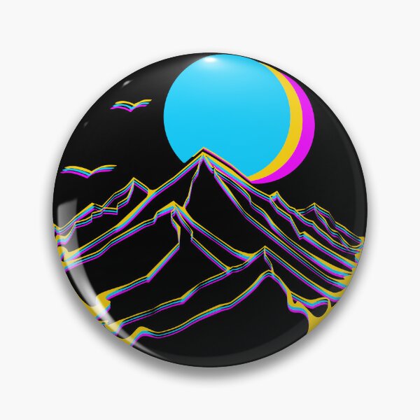 Item preview, Mountain silhouette with sunrise designed and sold by Florys-design.