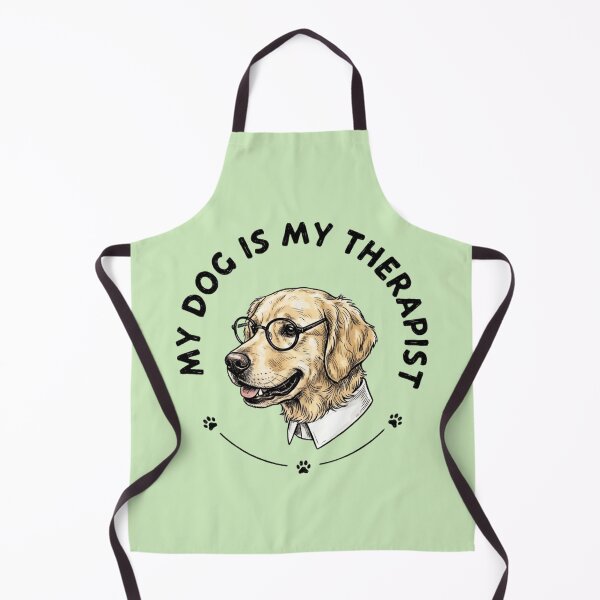 Item preview, My Dog is my Therapist Golden Retriever designed and sold by MagicTheDog.