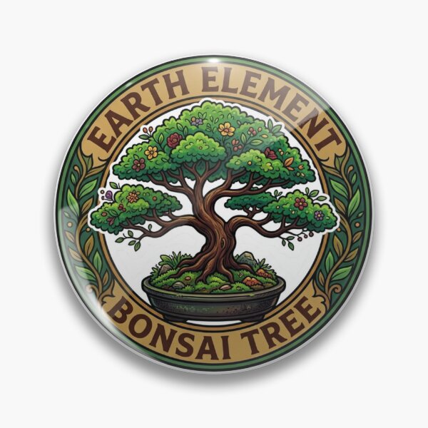 Item preview, Earth Element Lush Bonsai Tree Vinyl Sticker designed and sold by KreatoLab.