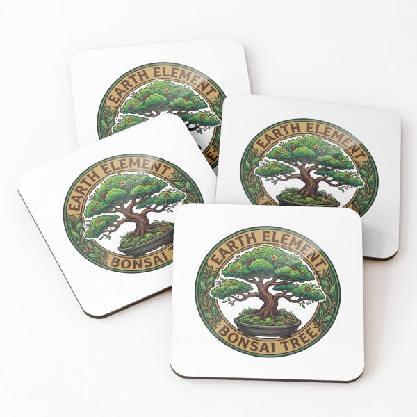 Item preview, Earth Element Lush Bonsai Tree Vinyl Sticker designed and sold by KreatoLab.