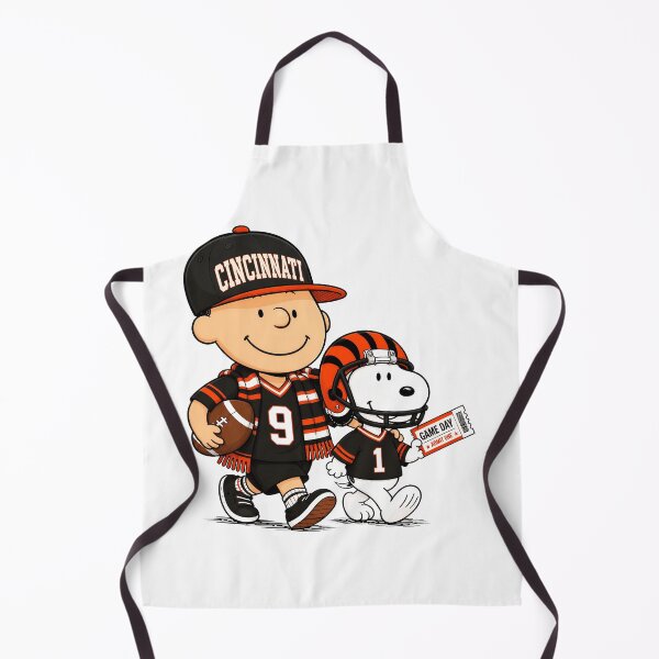 Item preview, Cincinnati Football Cartoon Duo Game Day Artwork designed and sold by ManuelCai10045.