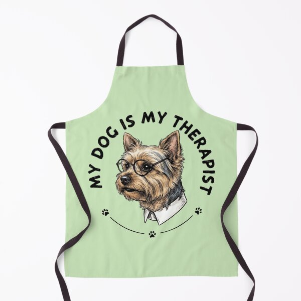 Item preview, My Dog is my Therapist Yorkie designed and sold by MagicTheDog.