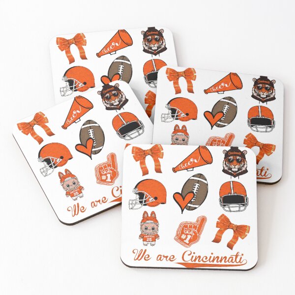 Item preview, Cincinnati Football Pride Retro Orange Fan Collection designed and sold by TravisBur34571.