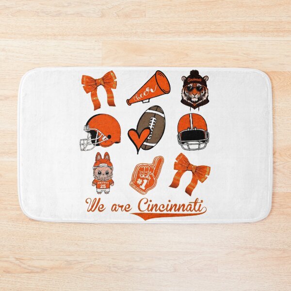 Item preview, Cincinnati Football Pride Retro Orange Fan Collection designed and sold by TravisBur34571.
