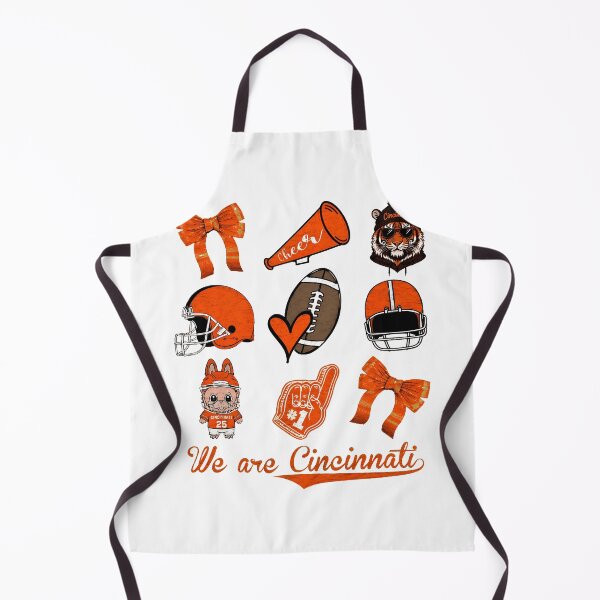 Item preview, Cincinnati Football Pride Retro Orange Fan Collection designed and sold by TravisBur34571.