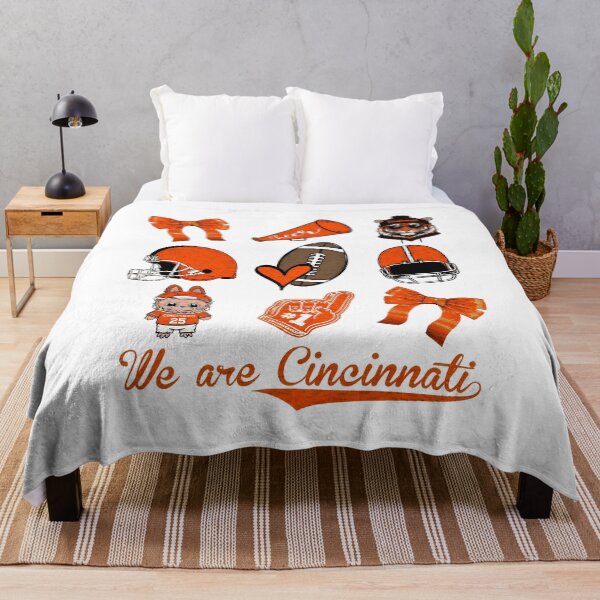 Item preview, Cincinnati Football Pride Retro Orange Fan Collection designed and sold by TravisBur34571.