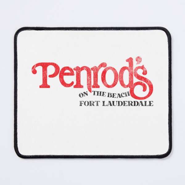 Item preview, Red Cursive Swirl Beachfront Slogan designed and sold by RezuNobu.