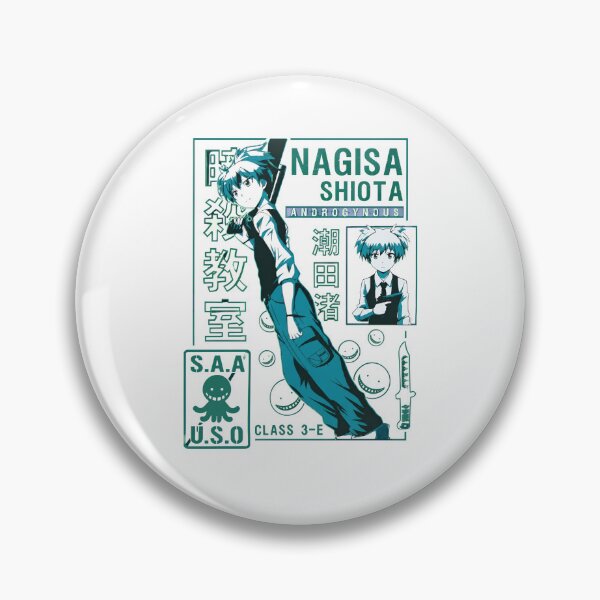 Item preview, Nagisa Shiota Assassination Classroom Anime  designed and sold by GamtosMintys.