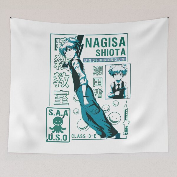 Item preview, Nagisa Shiota Assassination Classroom Anime  designed and sold by GamtosMintys.