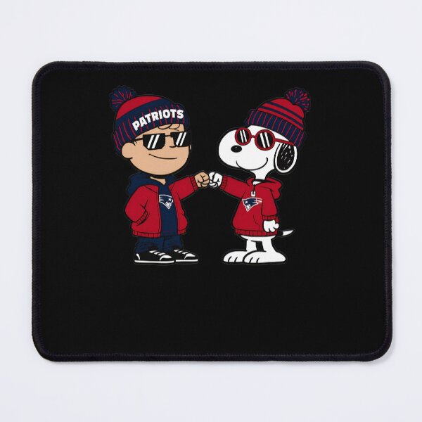 Item preview, Patriots Snoopy Fist Bump Football Fan designed and sold by fizzstocmathepa.