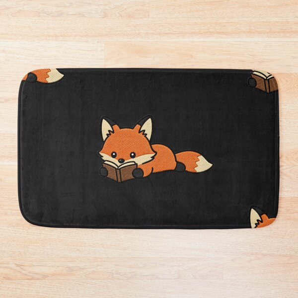 Item preview, Cute Fox Reading Book Kawaii Embroidery Patch designed and sold by ColorSplash123.