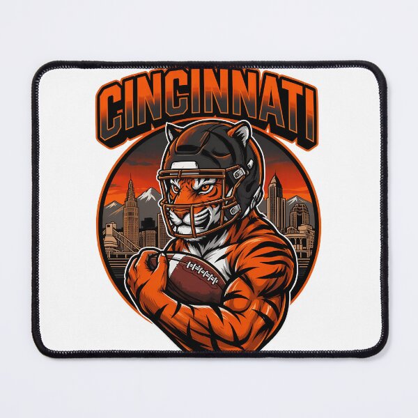 Item preview, Cincinnati Tiger Football Mascot Urban Vintage Artwork designed and sold by TravisBur34571.