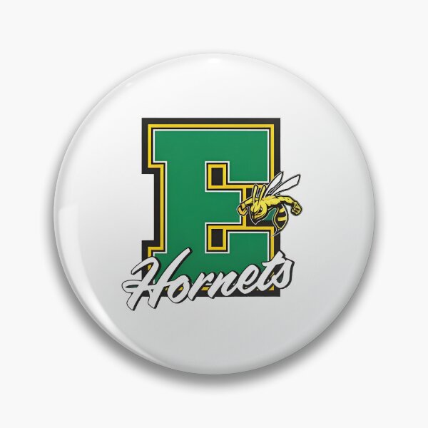 Item preview, Green E Letter Hornets Mascot Sports designed and sold by Celestial Humans.