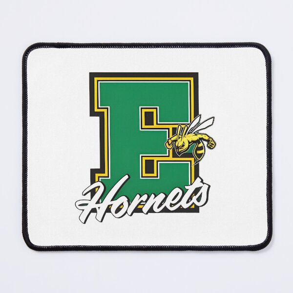 Item preview, Green E Letter Hornets Mascot Sports designed and sold by Celestial Humans.
