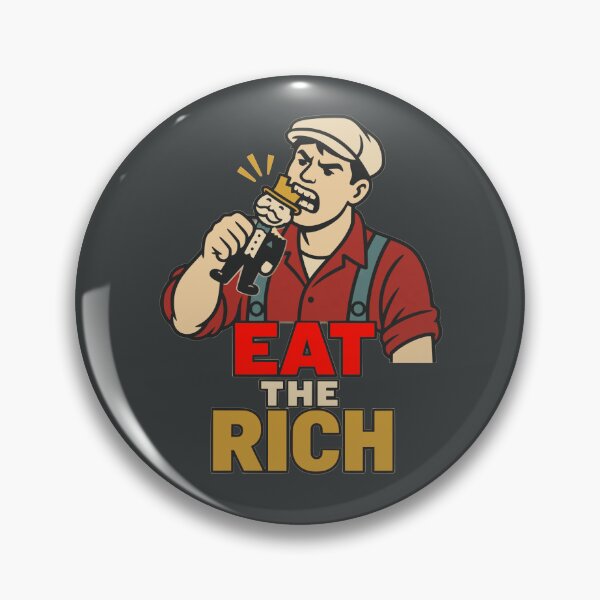 Item preview, Eat the Rich – Gourmet Revolution Feast designed and sold by KungPowUnicorn.