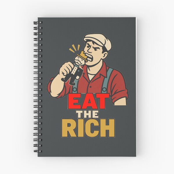 Item preview, Eat the Rich – Gourmet Revolution Feast designed and sold by KungPowUnicorn.