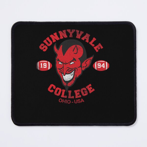 Item preview, Distressed Red Devil College Football Team Mascot And Badges designed and sold by Gold Art.