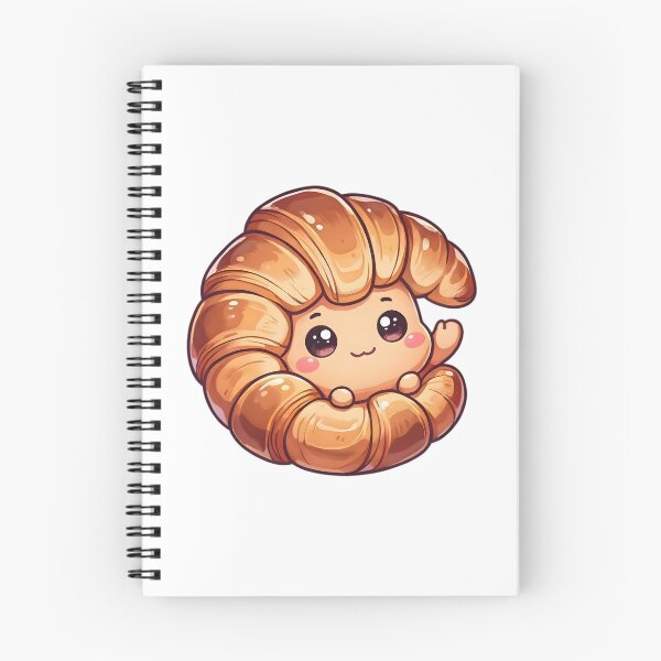 Item preview,  Cute Kawaii Flaky Croissant Bread Sticker designed and sold by ChibiPCStudio.