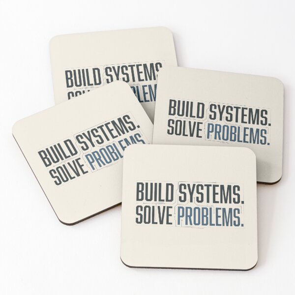 Item preview, Build Systems Solve Problems Engineer designed and sold by Amr Darwish Graphic designer.