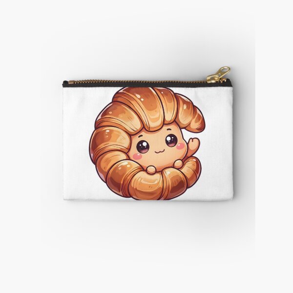 Item preview,  Cute Kawaii Flaky Croissant Bread Sticker designed and sold by ChibiPCStudio.