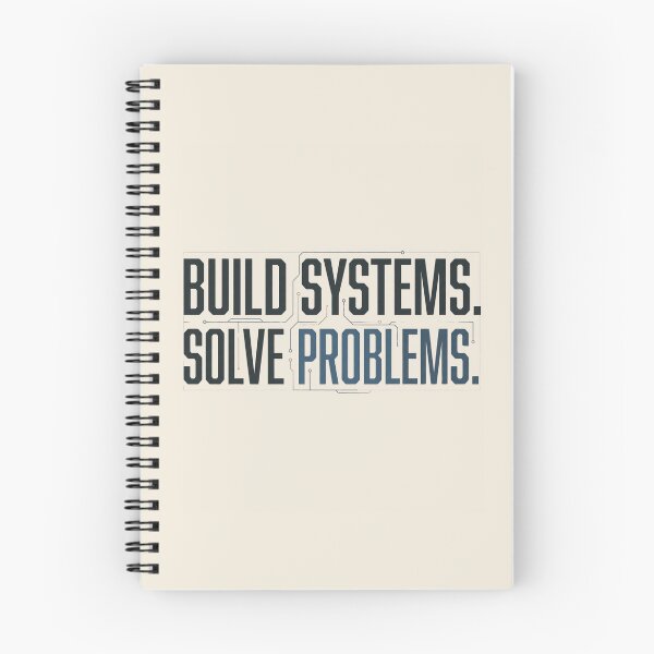 Item preview, Build Systems Solve Problems Engineer designed and sold by Amr Darwish Graphic designer.
