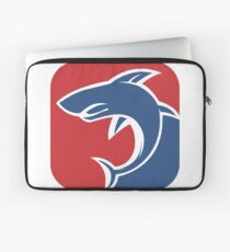 Roter Blauhai Laptoptasche