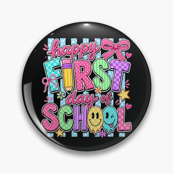 Item preview, Happy First Day of School Colorful Back to School  designed and sold by Merchrise.