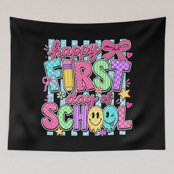 Item preview, Happy First Day of School Colorful Back to School  designed and sold by Merchrise.