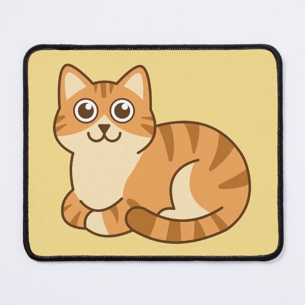 Item preview, The orange tabby cat that smiles at you. designed and sold by thailerd.