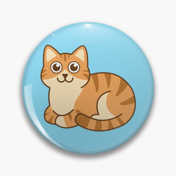 Item preview, The orange tabby cat that smiles at you. designed and sold by thailerd.