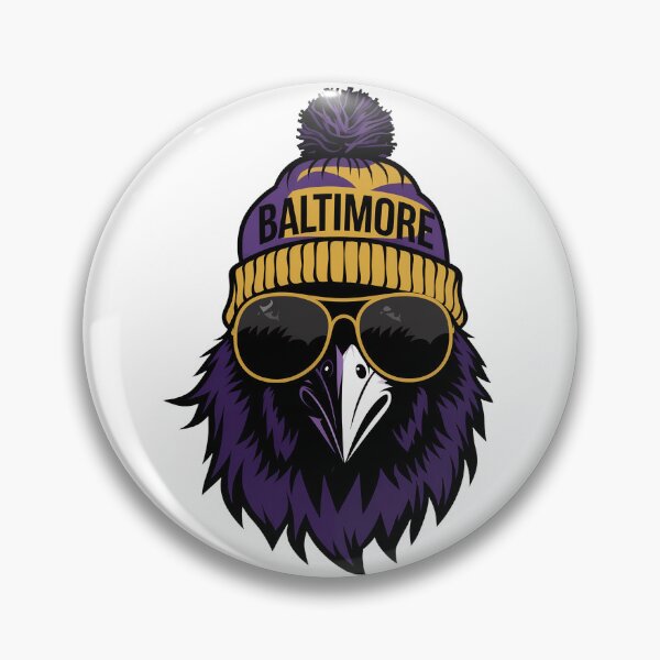 Item preview, Baltimore Raven Vintage Beanie Streetwear Artwork designed and sold by JenniferP19118.